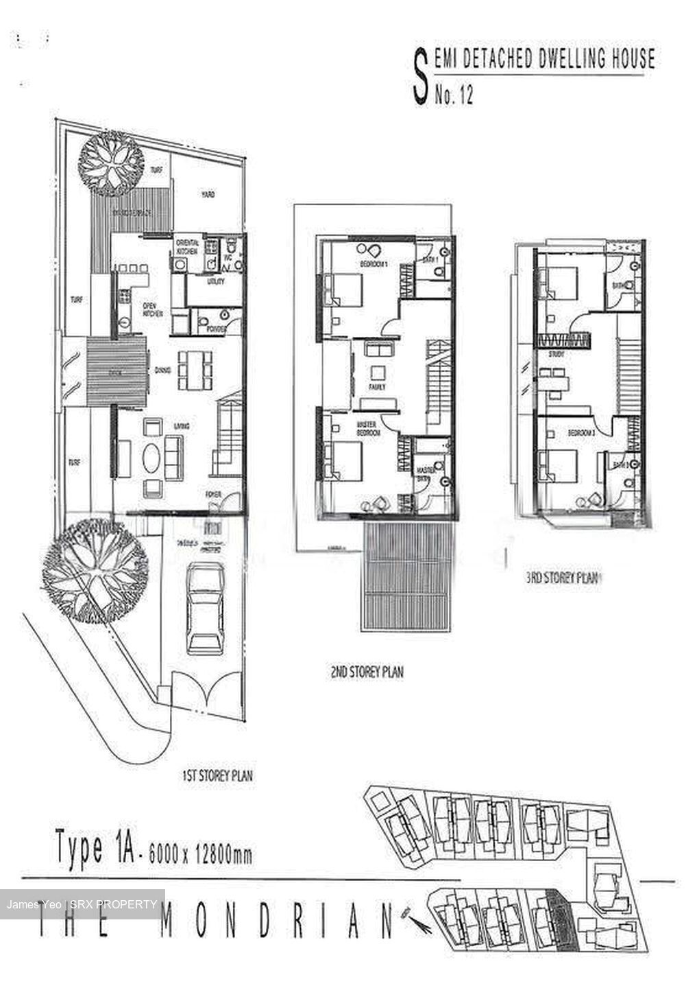 The Mondrian (D21), Semi-Detached #619551521